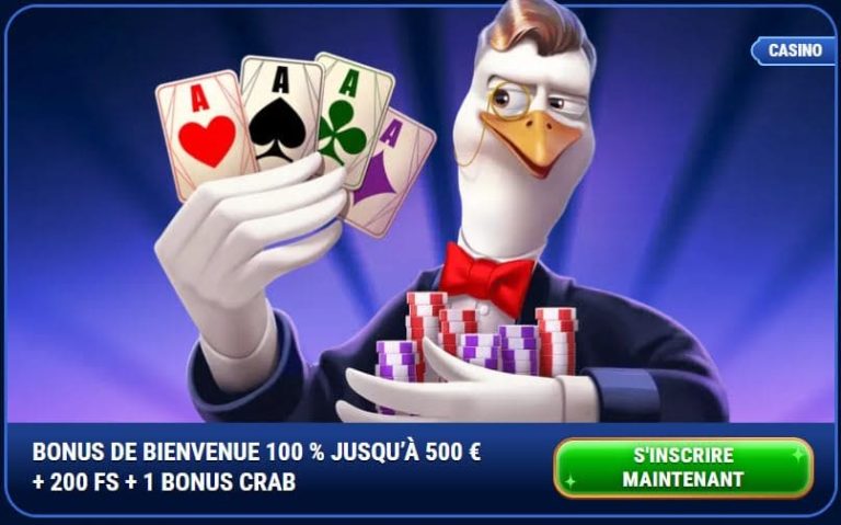Wingaga Casino bonus bienvenue
