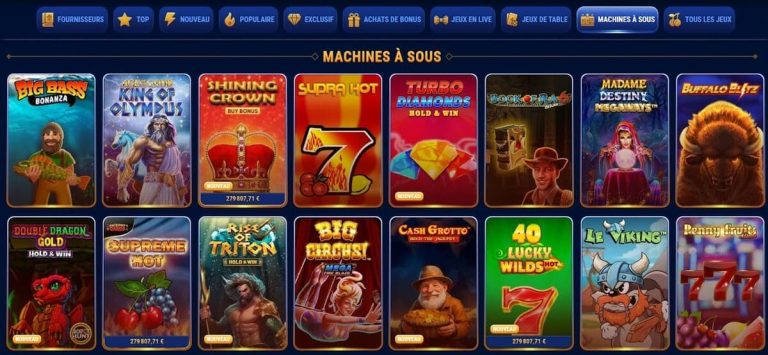 Wingaga Casino machines à sous
